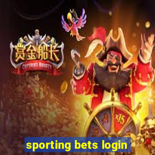 sporting bets login